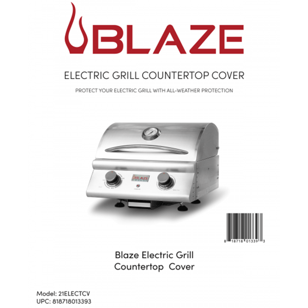 Blaze Electric Grill Countertop Cover