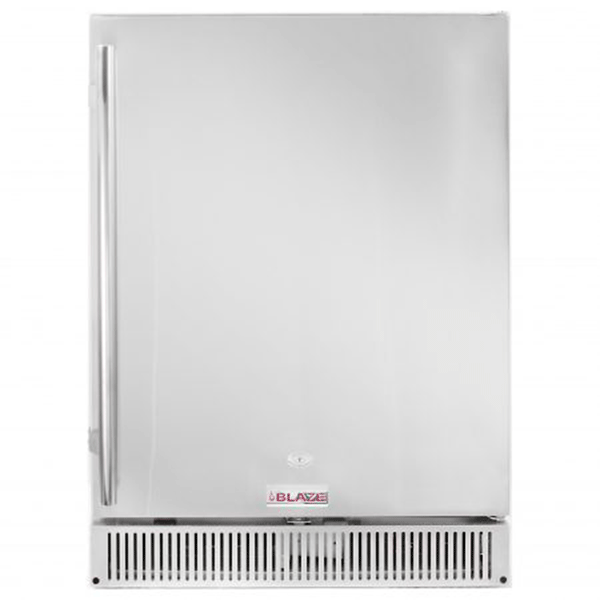 Blaze Outdoor Rated Stainless 24” Refrigerator 5.2 cu. ft.
