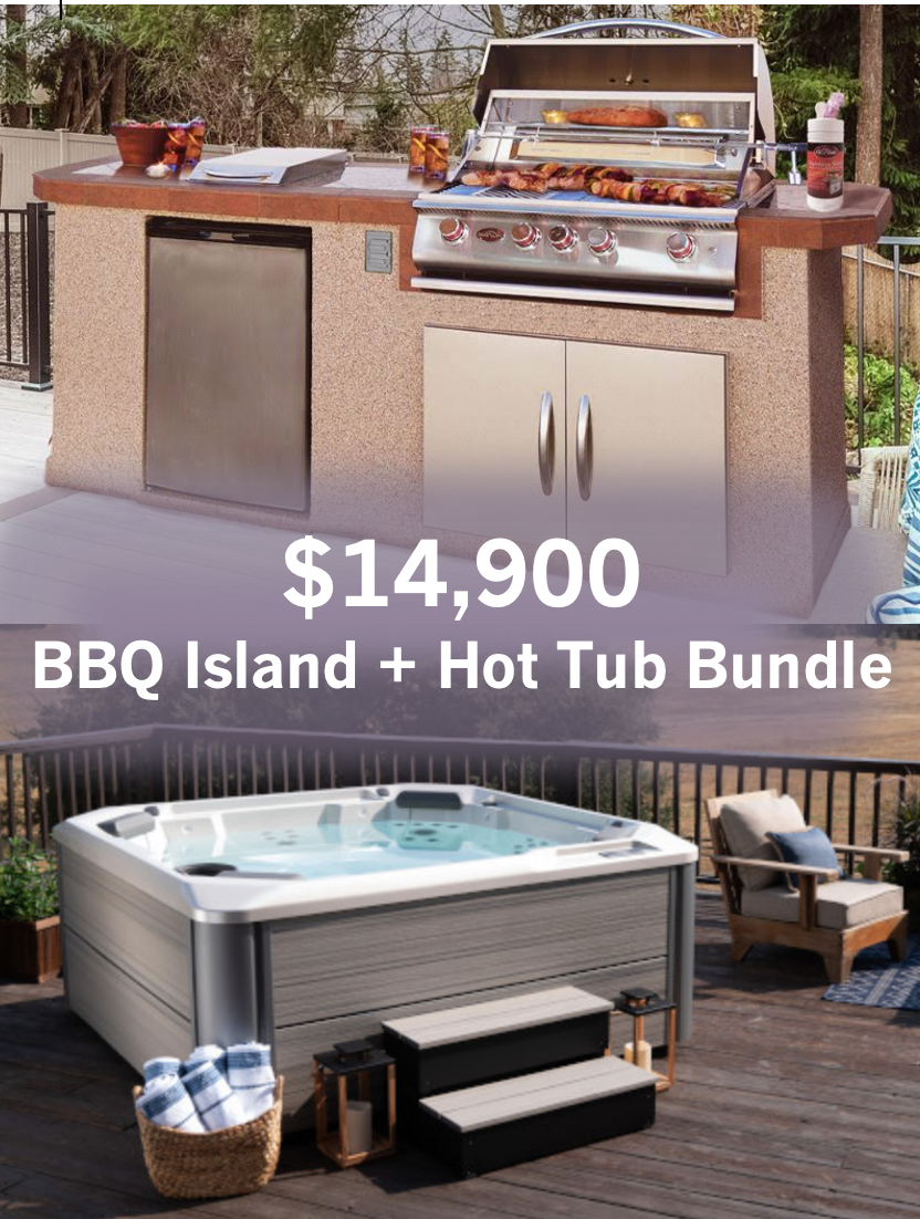 14900 bbq island hot tub bundle