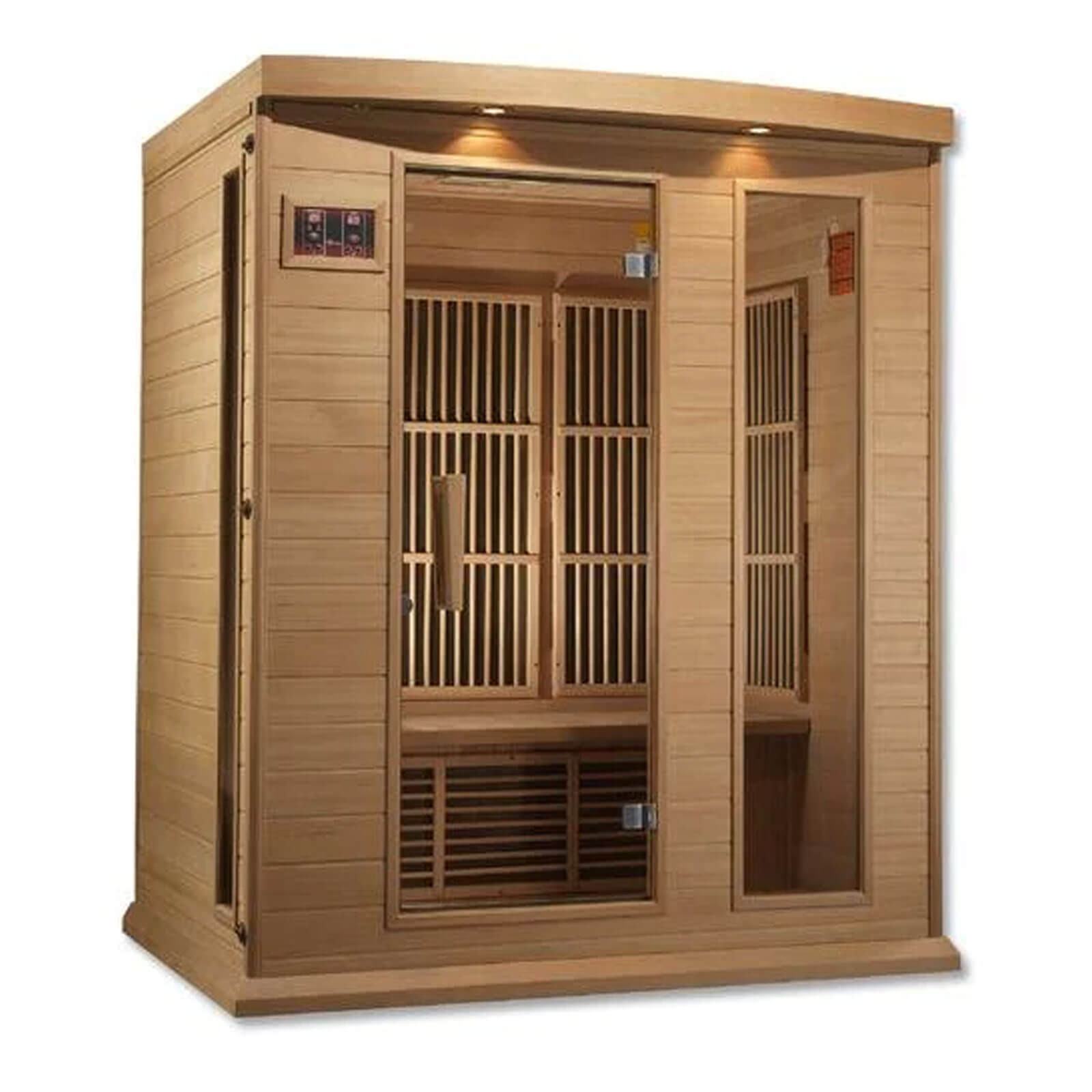 Maxxus 3 Person Low EMF FAR IR Sauna (MX-K306-01)
