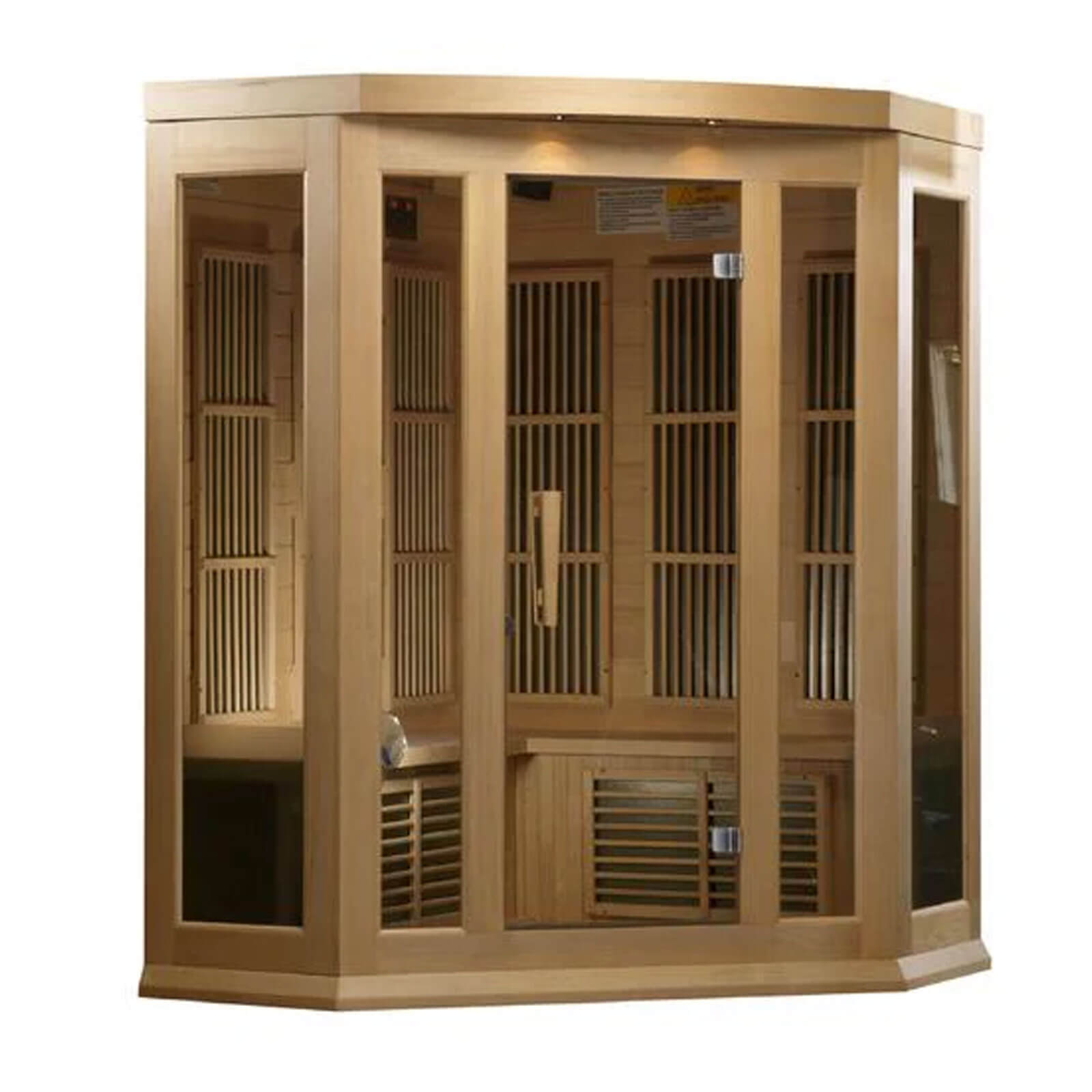 Maxxus 3 Person Low EMF FAR IR Sauna (MX-K356-01)