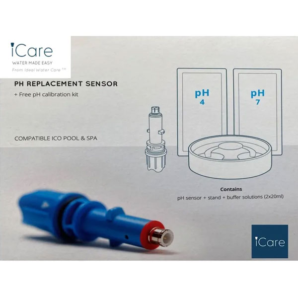 iCare pH sensor and calibration kit for pH sensor bundle