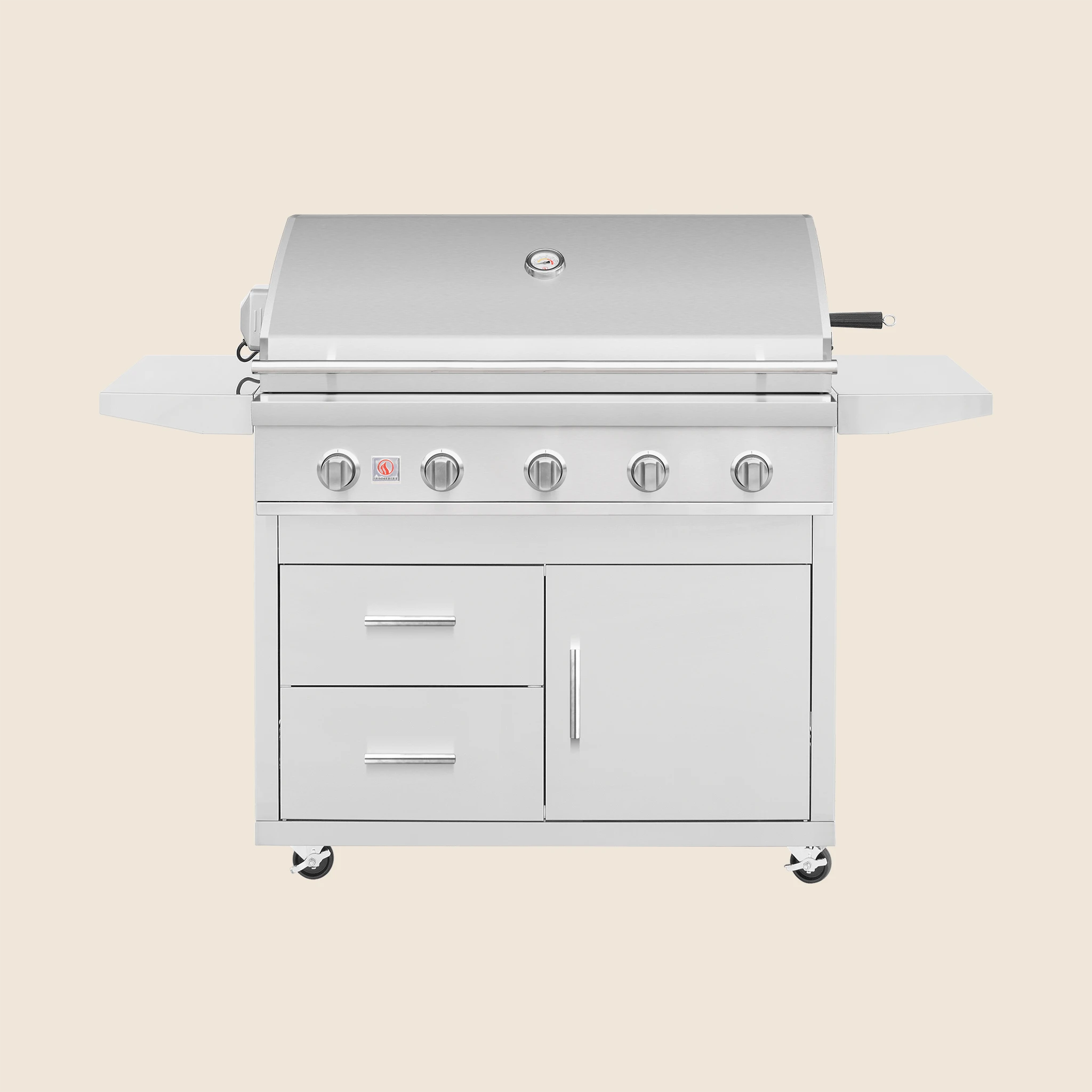 Deluxe Cart for 40″ Sizzler / Sizzler Pro Grill
