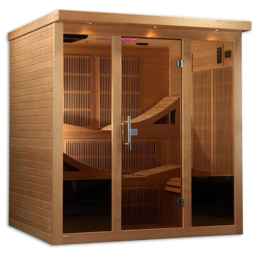 Golden Designs "Monaco" Near Zero EMF Far IR Sauna (GDI-6996-01 Elite)