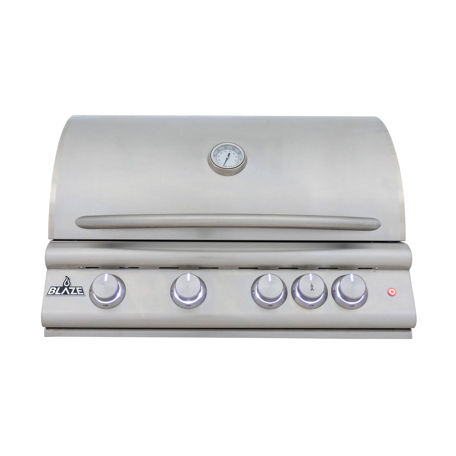 Blaze 32-Inch 4-Burner Premium LTE+ Gas Grill with Rear Burner and Built-in Lighting System