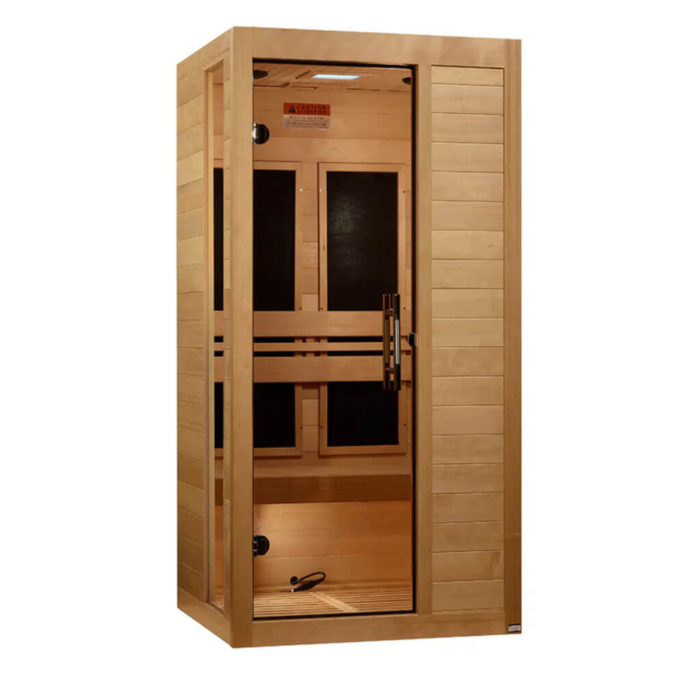 ***New 2026 Model*** Dynamic "Veneto" 1-2 Person Ultra Low EMF FAR IR Sauna (DYN-6115-05 Elite)
